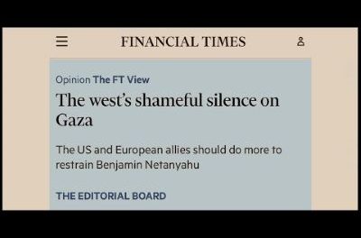 Multiple Western Press Outlets Have Suddenly Pivoted Hard Against Israel