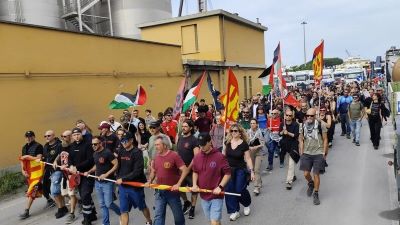 Dockworkers in Italy Block Arms Shipments to Israel