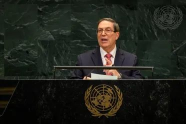 “The Law of the Jungle Cannot Be Humanity’s Future”: Cuba at UN General Assembly
